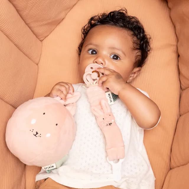 【Trixie 比利時】動物造型搖鈴布球 多款可選(安撫玩具 彌月禮)