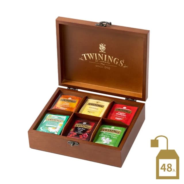 【Twinings唐寧茶】經典皇家禮盒-經典茶包48包(附贈提袋 #送禮首選#茶包禮盒#茶葉禮盒)