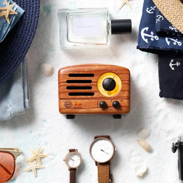 【MUZEN】OTR經典復刻藍牙音響收音機-經典版(胡桃木/玫瑰木   新年禮物 耶誕禮物)