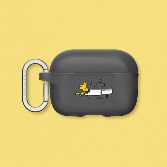 【RHINOSHIELD 犀牛盾】AirPods Pro2/Pro/第4/3/2/1代 無線耳機保護殼/史努比-鋼琴家胡士托(Snoopy)