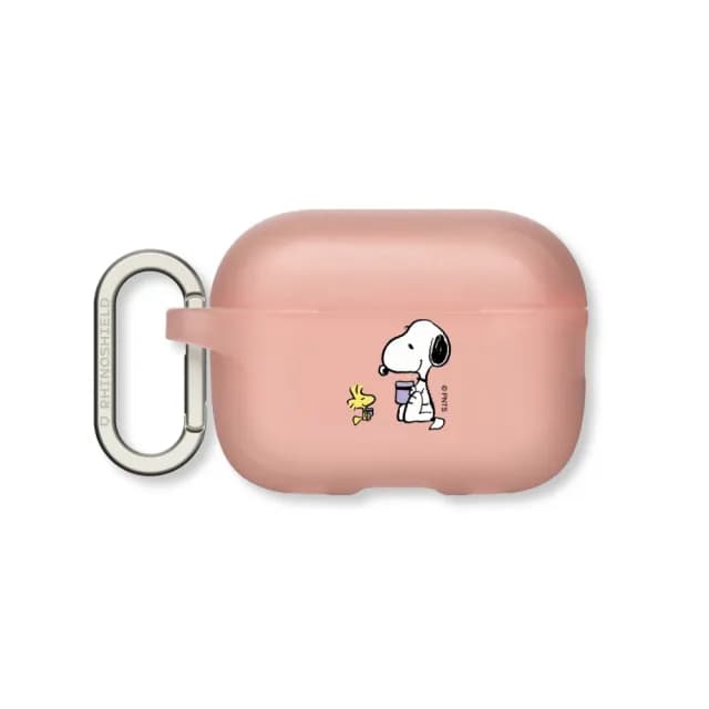【RHINOSHIELD 犀牛盾】AirPods Pro2/Pro/第4/3/2/1代 無線耳機保護殼/史努比-一起喝茶吧！(Snoopy)