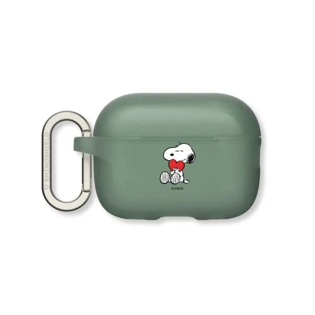 【RHINOSHIELD 犀牛盾】AirPods Pro2/Pro/第4/3/2/1代 無線耳機保護殼/史努比-愛心Snoopy(Snoopy)