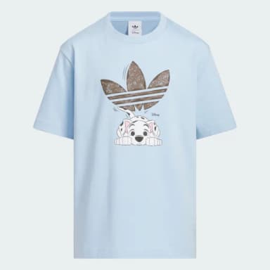 【adidas 愛迪達】迪士尼 101忠狗 短袖上衣 T恤  童裝 - Originals KG6628