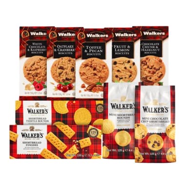 【Walkers 蘇格蘭皇家餅乾】經典迷你奶油、巧克力、蔓越莓餅乾_盒裝、袋裝_(9種口味)