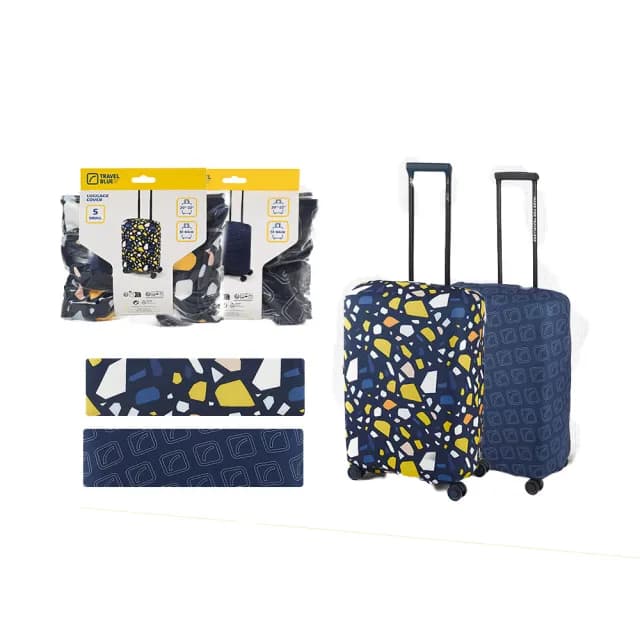 【Travel Blue 藍旅】行李箱保護套-經典款/繽紛款/原色款 L號(行李套 28吋-30吋 保護套)