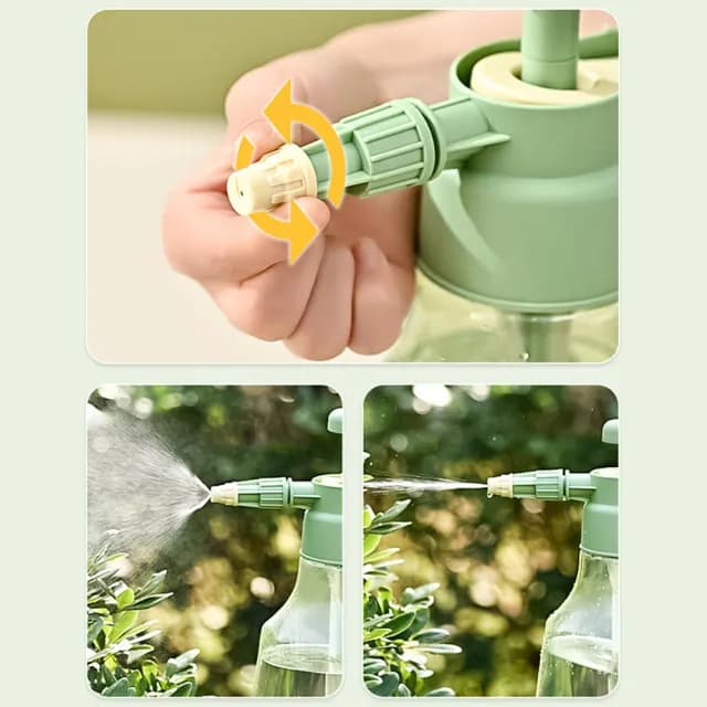 【Homeco】氣壓式澆花噴霧瓶 植物澆花噴灑水壺 植栽噴花壺(消毒噴瓶  澆花器   高壓噴霧壺)