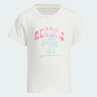 【adidas 愛迪達】短袖上衣 T恤 童裝 IT1815