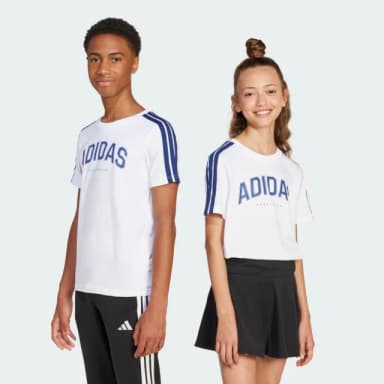 【adidas 愛迪達】CODES 短袖上衣 T恤 童裝 JI6674