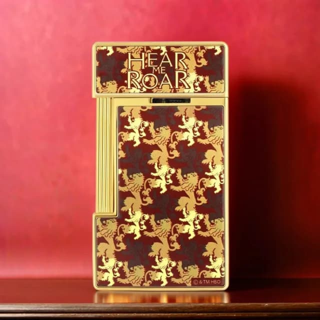 【S.T.Dupont 都彭】Game of Thrones 權力遊戲限量 蘭尼斯特家族 Slimmy 打火機 送禮 禮物 推薦(028111)