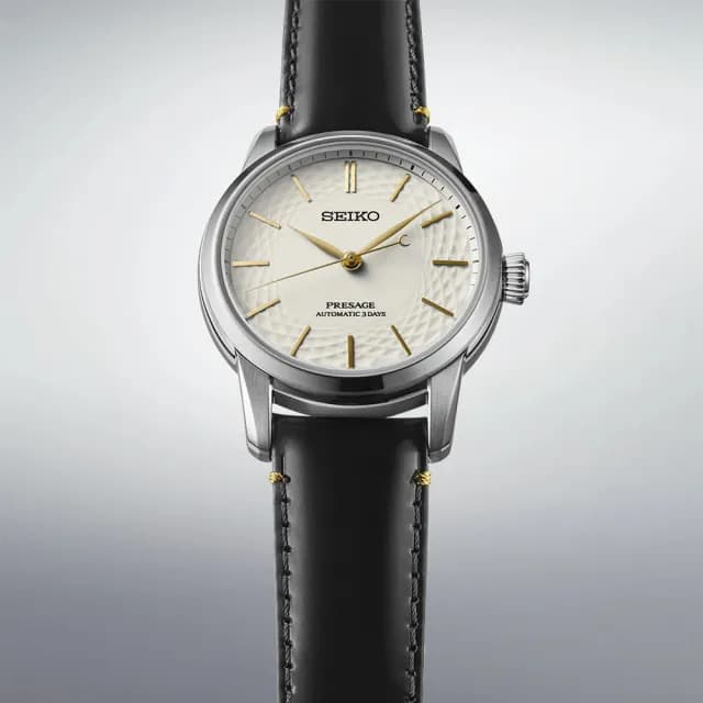 【SEIKO 精工】PRESAGE 無釉有田燒工藝 限量 三日鍊 機械腕錶 七夕 情人節 送禮 推薦(SPB497J1/6R51-00C0Z)