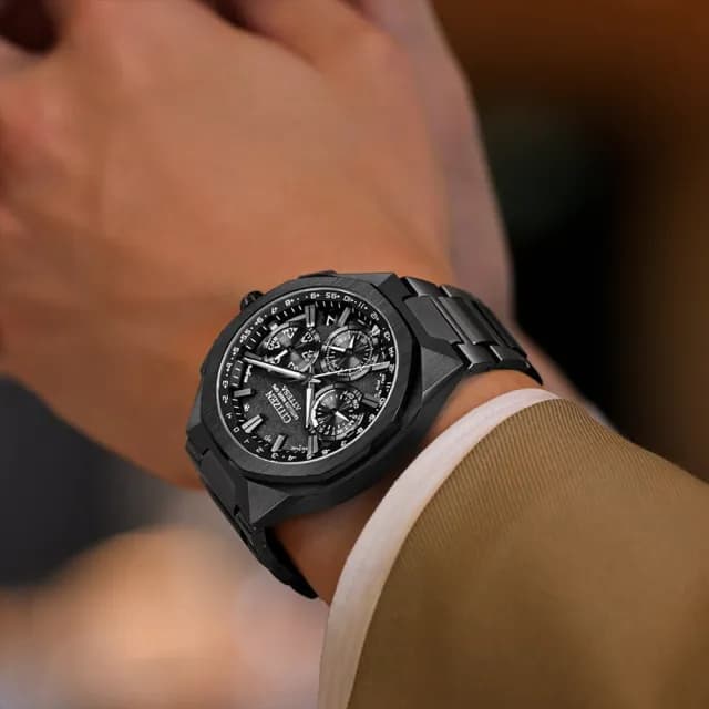 【CITIZEN 星辰】GENTS 韋禮安廣告配戴款 限量 GPS衛星對時 鈦 光動能腕錶 畢業禮物 送禮 推薦(CC4105-69E)