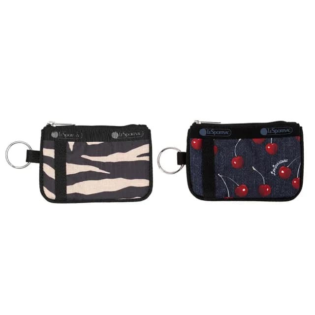 【Lesportsac】2025夏季新品 Key Card Holder 卡片零錢包(4009)