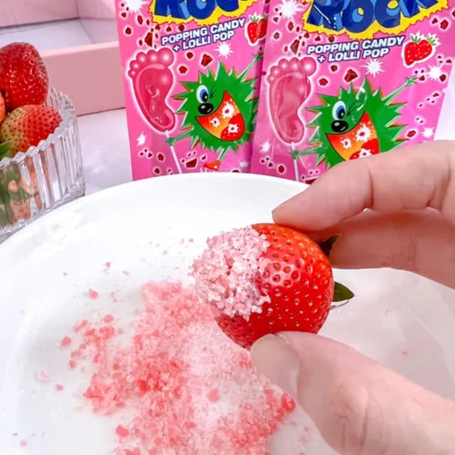 【My Dear草莓花束】Popping Pink 跳跳草莓花束禮盒組(水果花束/情人節/告白/生日禮物/超人氣花束/草莓)