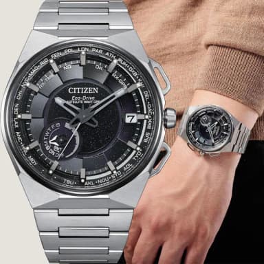 【CITIZEN 星辰】限量週年紀念款 超級鈦GPS衛星對時手錶-星際黑 男錶 畢業 禮物(CC3097-52E)