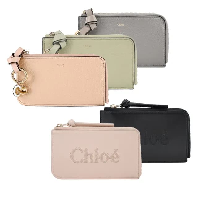 【Chloe’ 蔻依】ALPHABET 卡片夾/Sense零錢包(多款選)