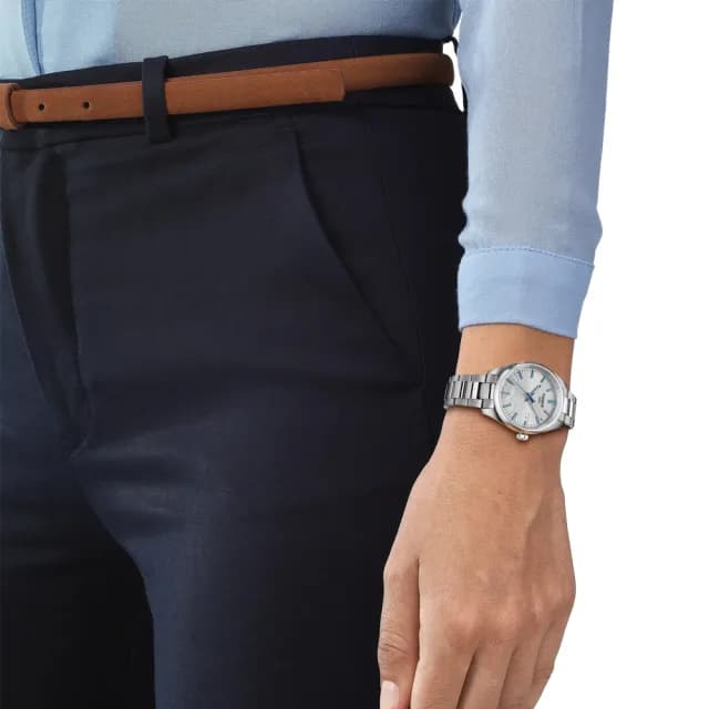 【TISSOT 天梭 官方授權】PR100 少女峰 石英對錶 七夕 情人節 送禮 推薦(T1504101103100+T1502101103101)