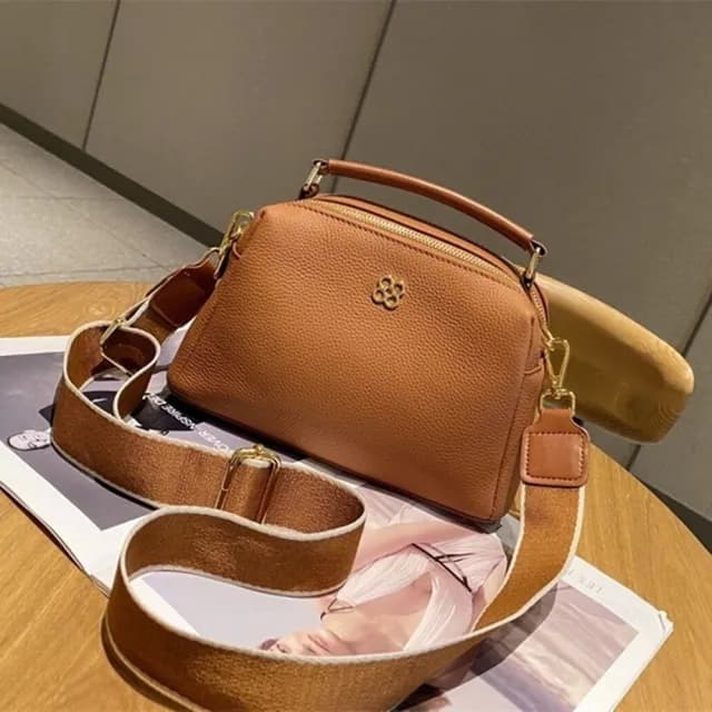 【紐約精品】情人節禮物 真皮手提包真牛皮手拿包側背包單肩包隨身包(潮流女士時尚洋氣女包包5色a1kd83)