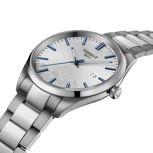 【TISSOT 天梭】PR100系列 少女峰 經典簡約腕錶 七夕 情人節 禮物 送禮 推薦(T1504101103100)