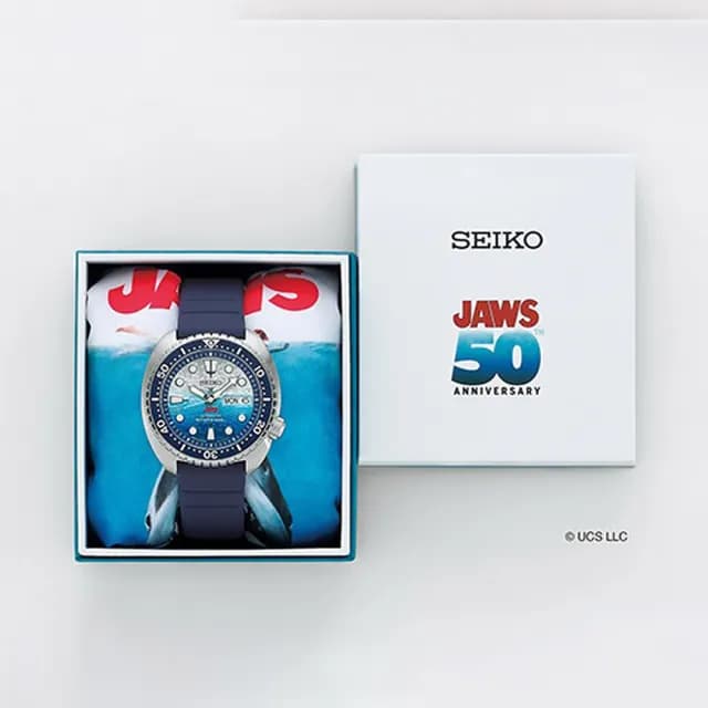 【SEIKO 精工】大白鯊50週年限量錶200米潛水機械錶 畢業 禮物 推薦(SRPL81K1/4R36-17H0B)