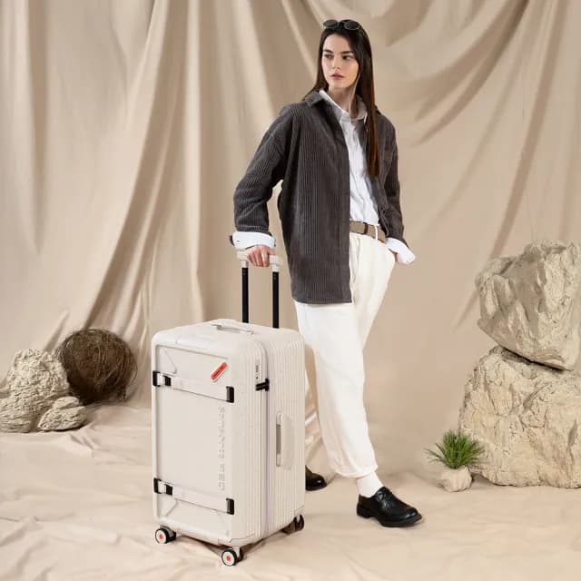 【Samsonite RED】27吋 TOIIS XP 戶外潮流多功能可擴充大容量PC耐衝擊避震輪行李箱/胖胖箱(多色可選)