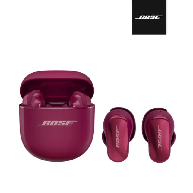 【BOSE】Quiet Comfort Ultra 消噪耳塞 II 絳梅紫(第二代)