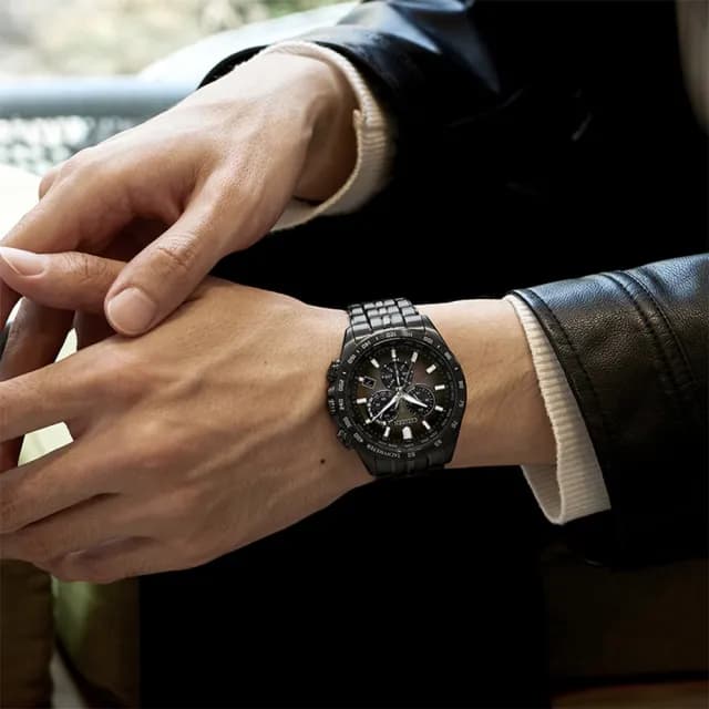 【CITIZEN 星辰】100週年限量宇宙幻彩 光動能電波手錶 禮物 送禮 推薦(CB5878-56E)