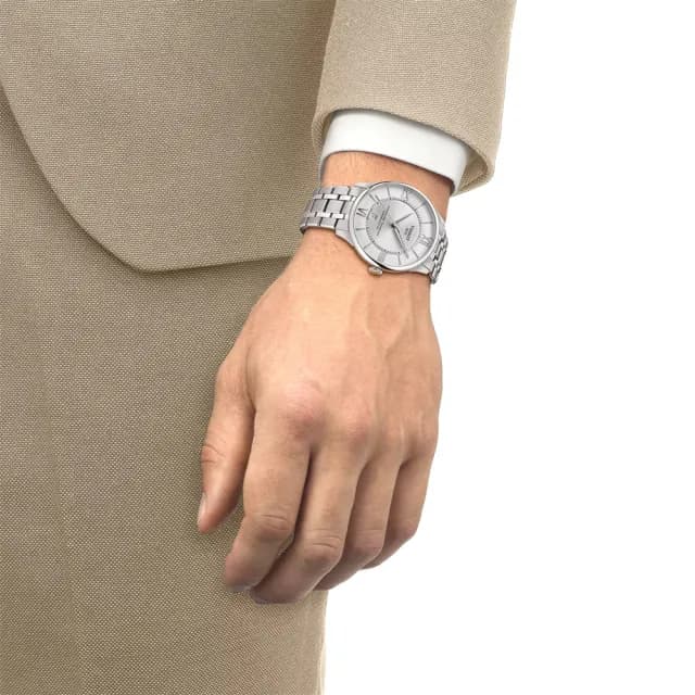 【TISSOT 天梭】杜魯爾系列動力80小時機械錶-42mm 七夕 情人節禮物(T1394071103800)
