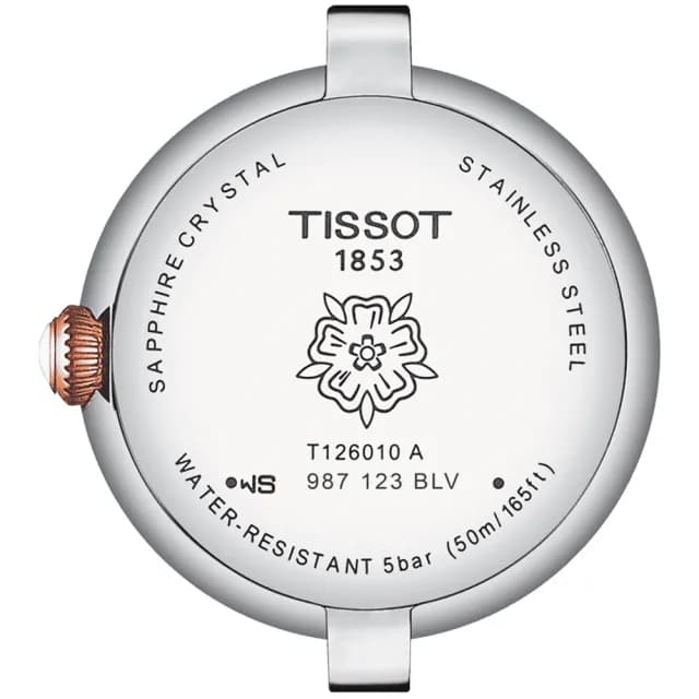 【TISSOT 天梭】BELLISSIMA 羅馬石英女錶 手錶 送禮 推薦(T1260102201301)
