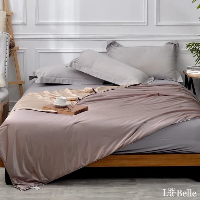 【Great Living 格蕾寢飾】La Belle 高質感 奢華光采 臻蠶絲可水洗涼感涼被 冰冰被 夏被(多色任選)