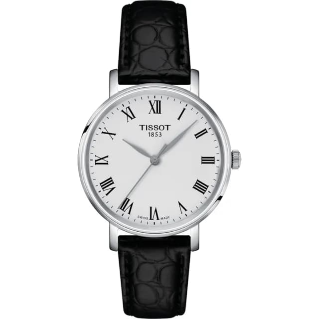 【TISSOT 天梭】Everytime 羅馬經典女錶 手錶 送禮 推薦(T1432101603300)