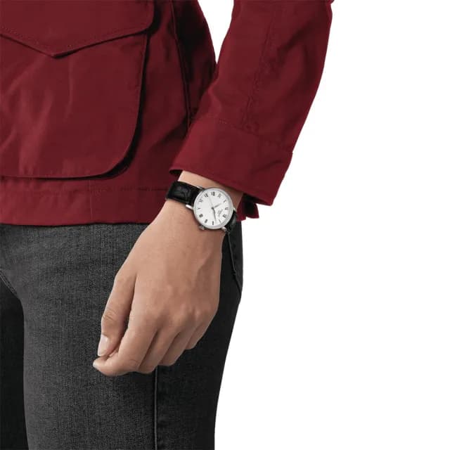 【TISSOT 天梭】Everytime 羅馬經典女錶 手錶 送禮 推薦(T1432101603300)