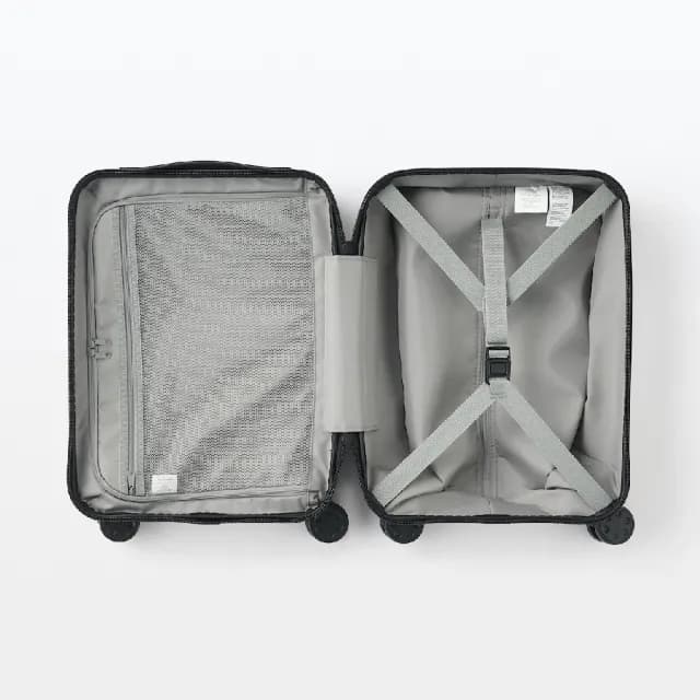 【MUJI 無印良品】四輪硬殼止滑拉桿箱20L(灰色/黑色/米色)