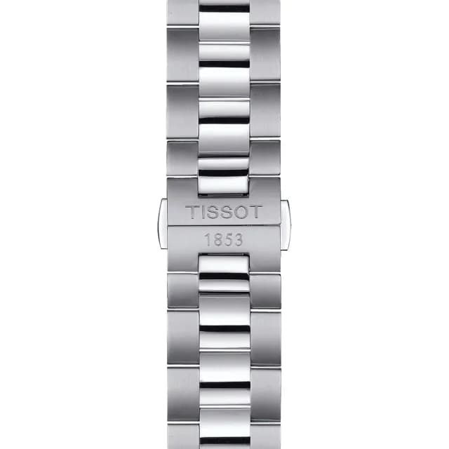 【TISSOT 天梭】GENTLEMAN 80小時矽游絲開芯機械手錶-藍 七夕 情人節禮物(T1274071104101)