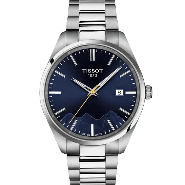 【TISSOT 天梭】PR100 Jungfraujoch 少女峰系列特別款石英手錶-40mm 男錶 畢業 禮物(T1504101104102)