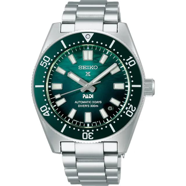 【SEIKO 精工】PADI特別款 陶瓷圈 300米潛水錶 父親節禮物(6R55-00N0G /SPB501J1)