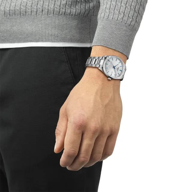 【TISSOT 天梭】PR100 Jungfraujoch 少女峰系列特別款石英手錶-40mm 男錶 畢業 禮物(T1504101103100)