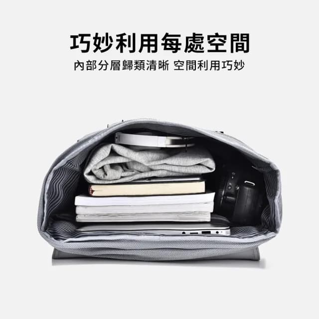 【Starshop】男士商務電腦雙肩包 公事包 筆電包 旅行背包 雙肩背包 休閒後背包 側背包 通勤包(父親節禮物)