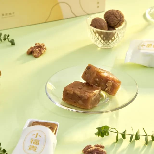 【中秋限定x永齡農場】黃金柚子小福貴糕_6入含提袋(216g±3%*6)-中秋禮盒(月餅)