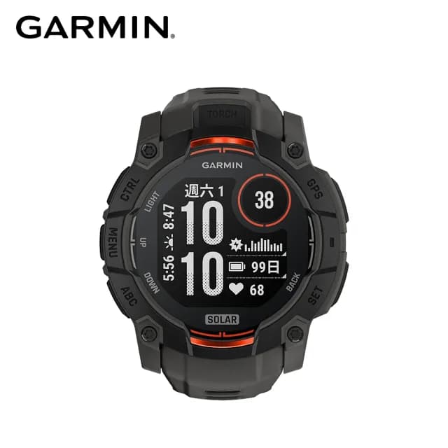 【GARMIN】INSTINCT 3 Solar 本我系列 太陽能GPS腕錶(50mm)
