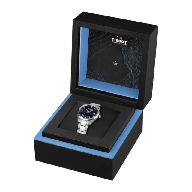 【TISSOT 天梭】少女峰 經典對錶 七夕 情人節 禮物 送禮 推薦(T1504101104102/T1502101104101)