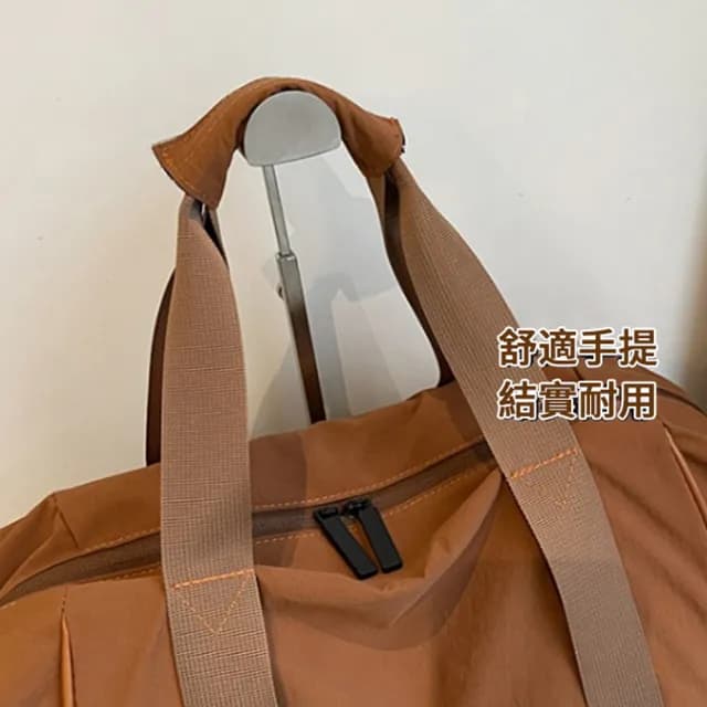 【kingkong】情人節禮物 韓系大容量手提行李袋 尼龍旅行袋 行李包 手提包 斜挎包