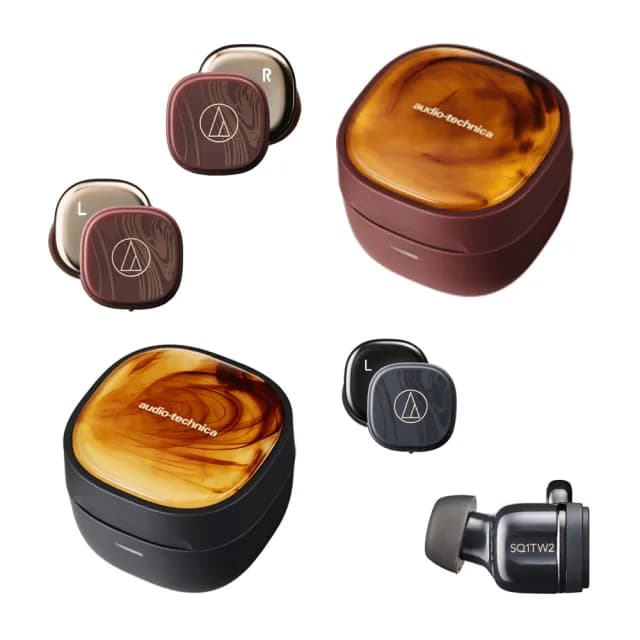 【audio-technica 鐵三角】ATH-SQ1TW2 限定色 真無線藍牙耳機(公司貨)