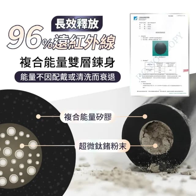 【&MORE 愛迪莫】Star 恆星鈦鍺能量項鍊(白鋼玫瑰金母貝×負離子·遠紅外線 舒壓保健男女情侶禮物)