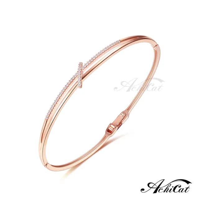 【AchiCat】女士手環．交叉．交換禮物(新年禮物．情人節禮物)