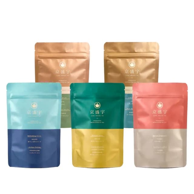 【京盛宇】光之茶嚴選茶包15入x4袋(清香阿里山烏龍/輕焙阿里山烏龍/桂香包種/普洱生茶)