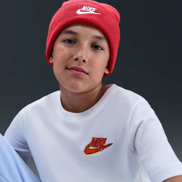 【NIKE 耐吉】短袖上衣 童裝 大童 男女童 K NSW TEE BOXY MULTI SPORT 白 HV5212-100
