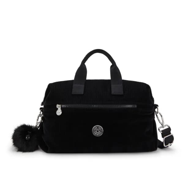 【KIPLING】（網路獨家款）瑪瑙黑輕盈手提肩背包-HASSET
