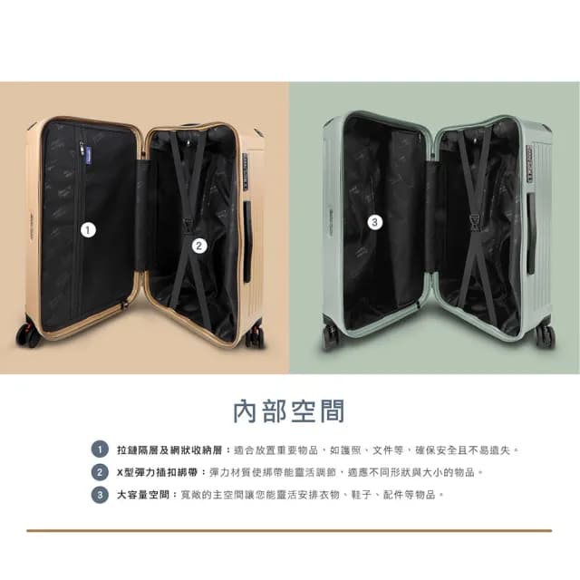 【American Explorer】26+30吋 胖胖箱/運動箱 TSA海關鎖 煞車彈簧輪 防爆拉鍊 PN5 行李箱 旅行箱