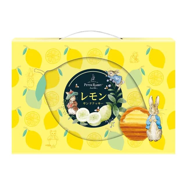 【PETER RABBIT 比得兔】比得兔檸檬波浪燒禮盒288g(中秋送禮推薦)