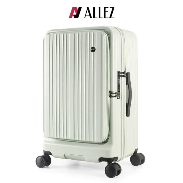 【ALLEZ 奧莉薇閣】27吋 掀旅箱Liber 雙開式 煞車輪 大容量行李箱(AVT24127)